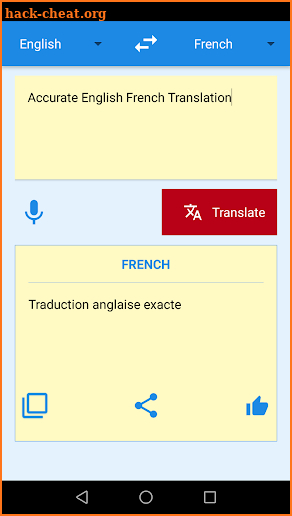 English French Translator - Free & Ulimited App screenshot