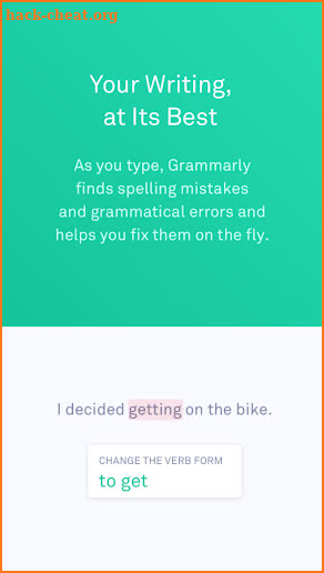 English Grammar Corrector - Grammarly screenshot