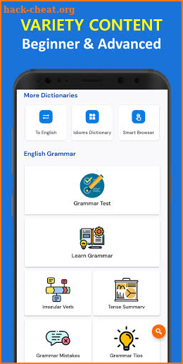 English Grammar Exercises, Grammar Test screenshot