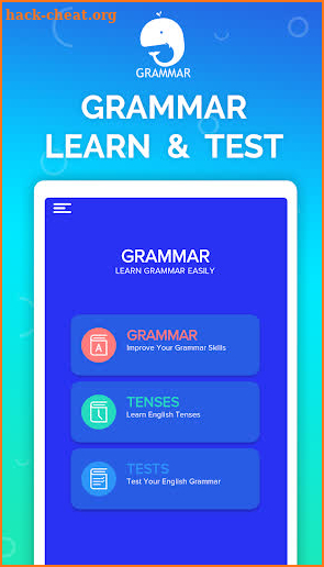 English Grammar - Learn, Practice & Test screenshot