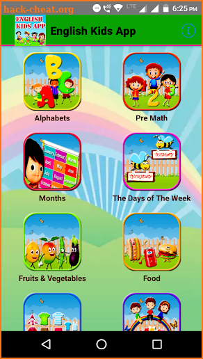 English Kids App screenshot