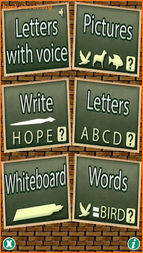 English Letters Learning Game screenshot