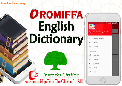 English Oromiffa Dictionary screenshot