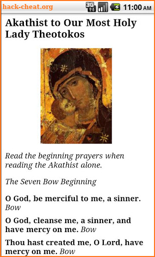 English Orthodox Prayers screenshot