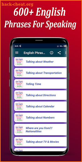 English Phrases For Speaking screenshot