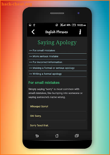 English Phrases In Use screenshot