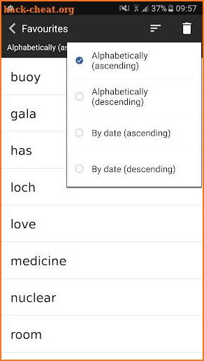 English Pronouncing Dictionary screenshot
