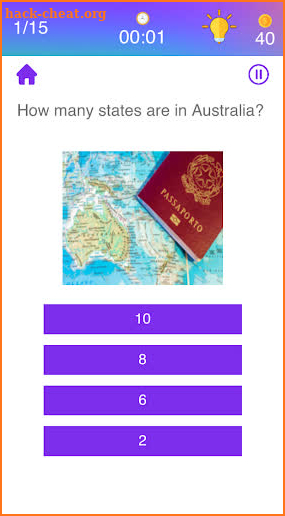 English Quiz - Australia Quiz screenshot