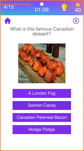 English Quiz - Canadian Quiz screenshot