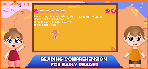 English Reading Comprehension screenshot