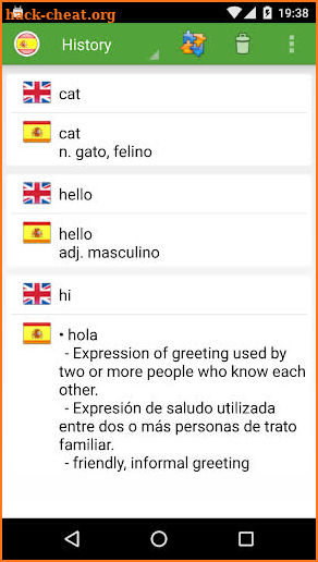 English-Spanish Translator Pro screenshot