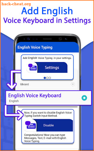 English Voice Typing Keyboard – Type by Voice screenshot