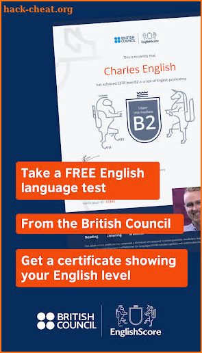 EnglishScore: Free British Council English Test screenshot