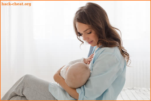 Engorgement allaitement, Child breastfeeding screenshot