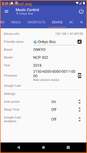 Enhanced Controller for Onkyo and Pioneer Pro screenshot