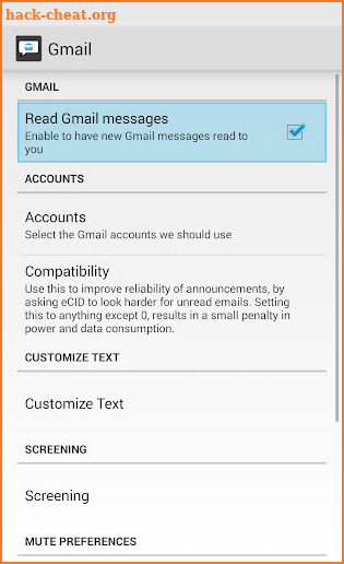 Enhanced Gmail Assistant screenshot