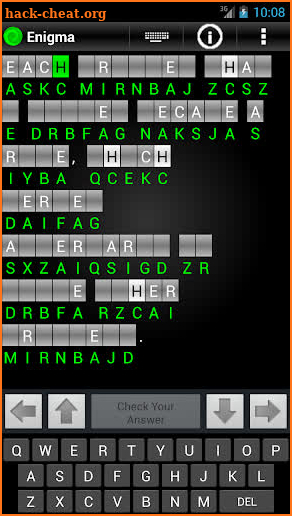 Enigma - Cryptograms screenshot