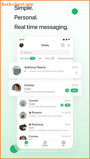 Enigma Messenger screenshot