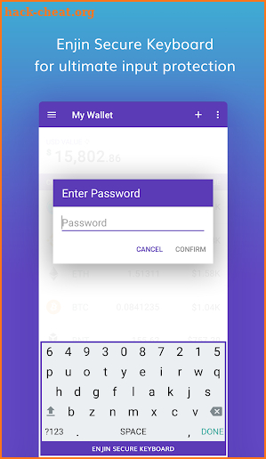 Enjin Wallet — Bitcoin, Ethereum, Litecoin, ERC20 screenshot