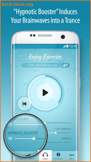 Enjoy Exercise Hypnosis - Workout Motivation screenshot