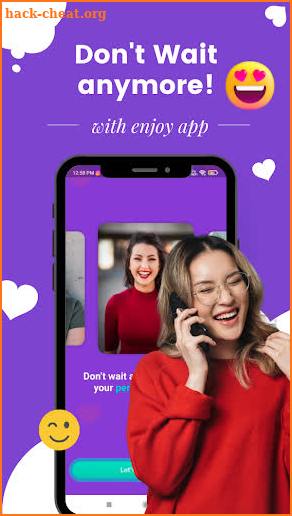 Enjoy - Live Video Chat App screenshot