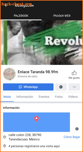 Enlace Taranda Radio 98.9 FM screenshot