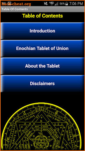Enochian Tablet of Union or Spirit (Angel Magick) screenshot