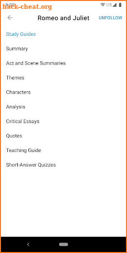 eNotes - The Literature Experts screenshot