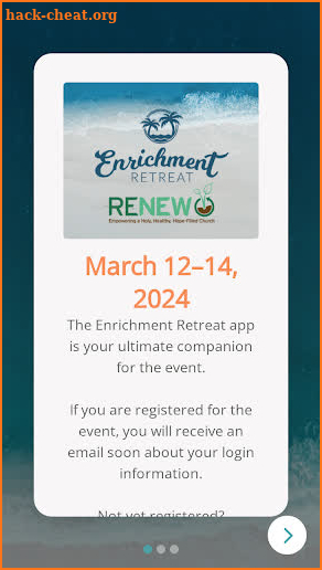 Enrichment Retreat screenshot