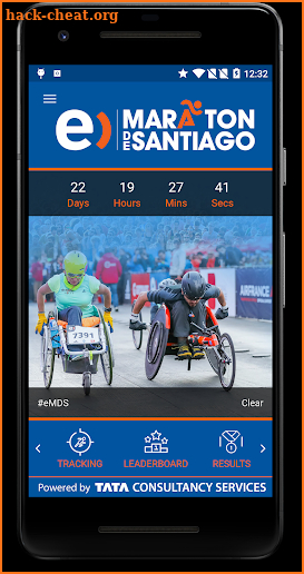 Entel Maratón Santiago screenshot