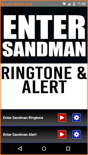 Enter Sandman Ringtone & Alert screenshot