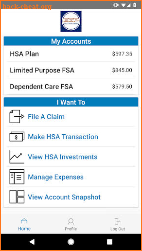 ENTERPRISE GROUP PLANNING FSA screenshot