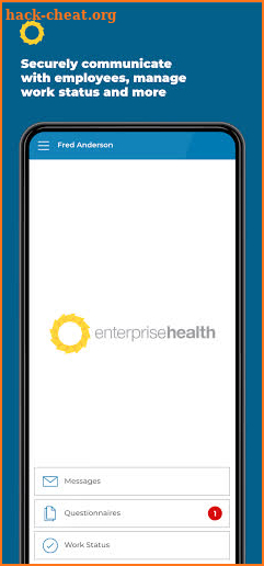 Enterprise Health screenshot