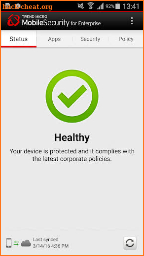 Enterprise Mobile Security screenshot