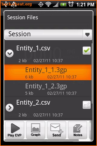Entity Sensor Pro-EMF Detector screenshot