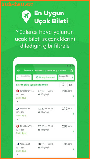 ENUYGUN - Uçak Bileti, Otel, Otobüs Bileti screenshot