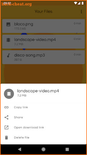 Envelop - Upload and Share Files screenshot