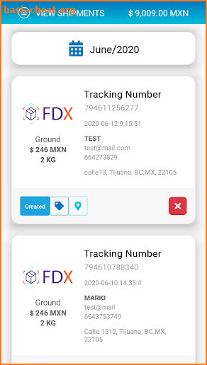 Envia.com - Shipping Worldwide screenshot