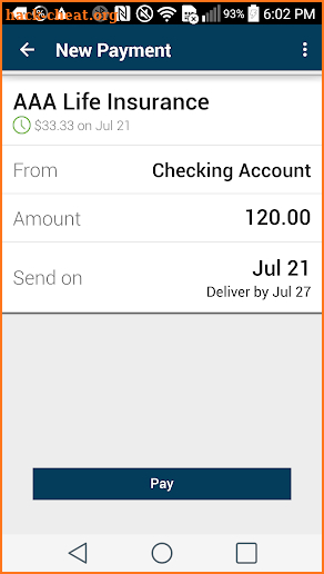 Envista Mobile Banking screenshot