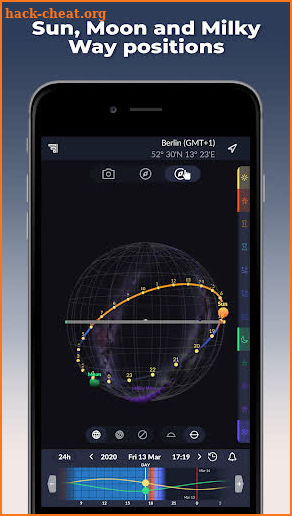 Ephemeris – Sun and Moon Calendar & Calculator screenshot