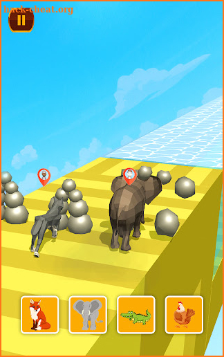 Epic Animal Rush Smash Running Game screenshot