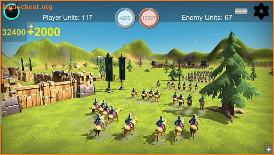 Epic battle simulator2:Medieval Castle War Online screenshot