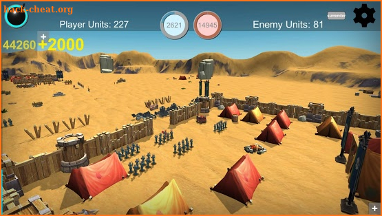 Epic battle simulator2:Medieval Castle War Online screenshot
