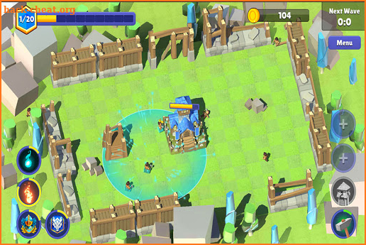 Epic Clash Defense Battle 3D screenshot