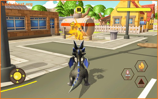 Epic flying dragon simulator screenshot