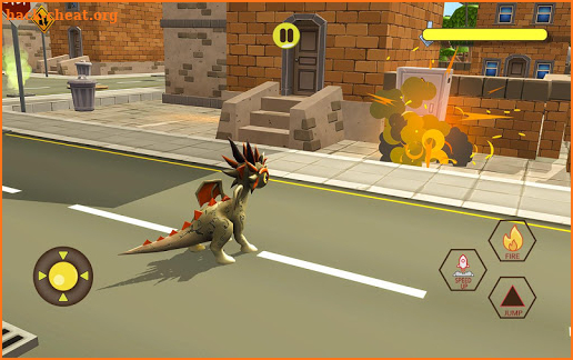 Epic flying dragon simulator screenshot
