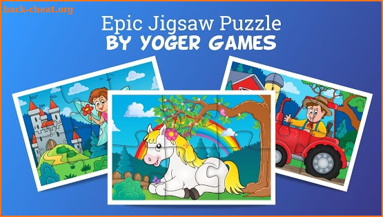 Epic Jigsaw Puzzle game for kids and toddlers 🦄 screenshot