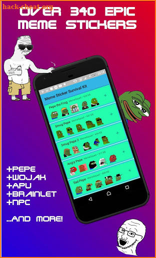 Epic Meme Stickers Collection - WAStickerApps screenshot