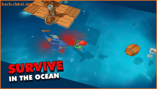 Epic Raft: Fighting Zombie Shark Survival Games screenshot