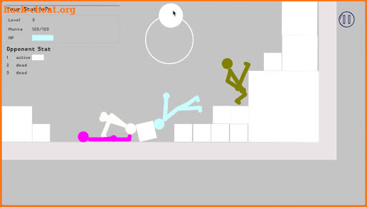 Epic Stickman - Physics Slow Motion- Fighting Game screenshot